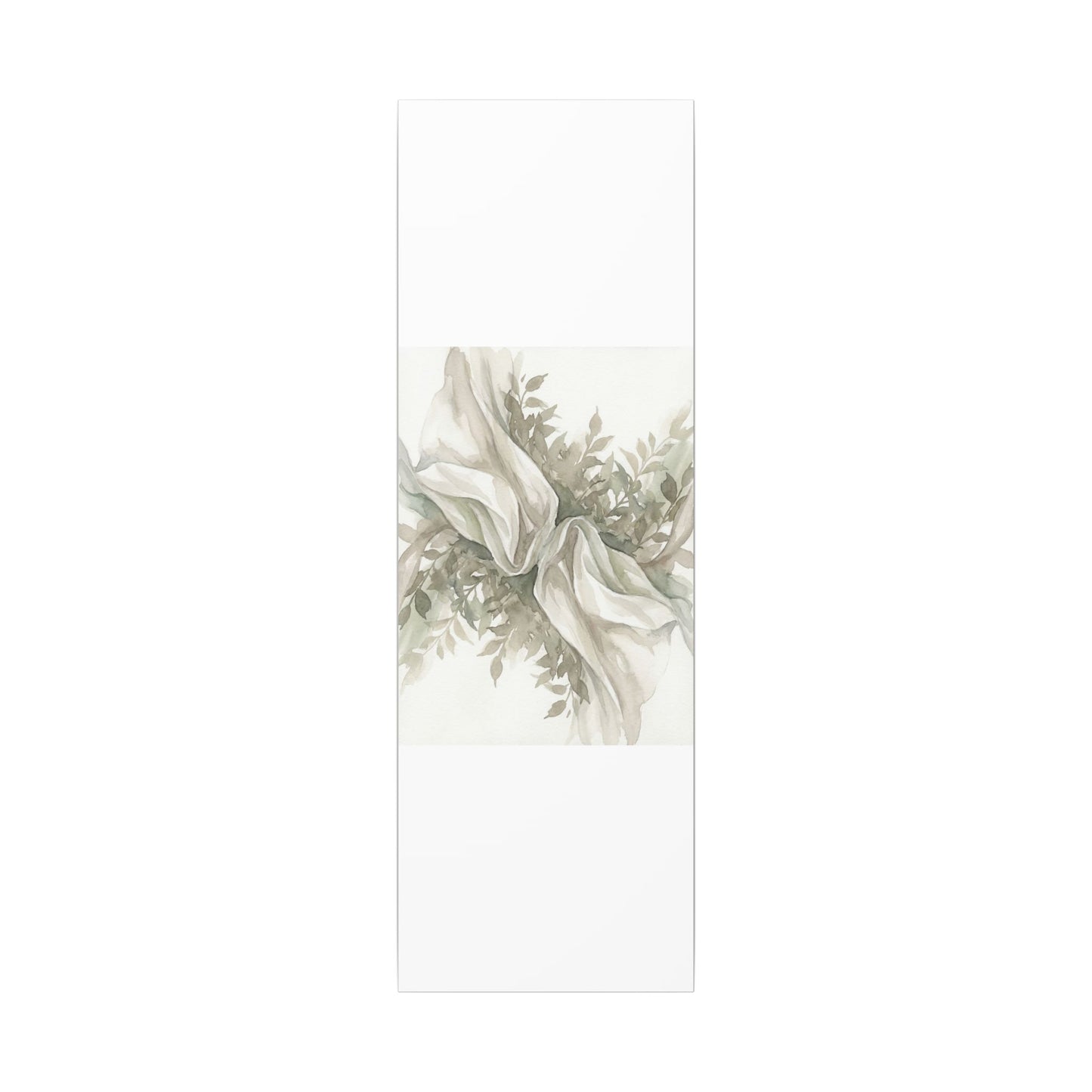 Summer Silk Drape Watercolor Canvas Art | Cozy Decor