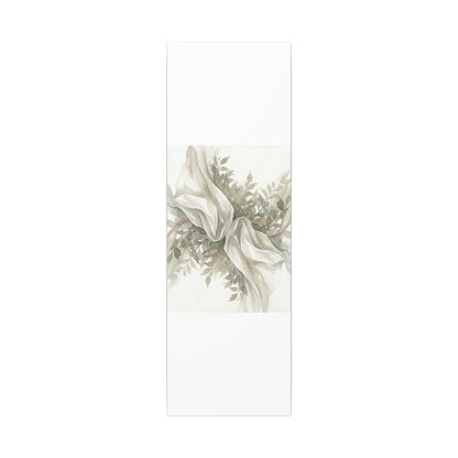 Summer Silk Drape Watercolor Canvas Art | Cozy Decor