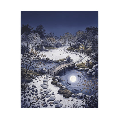 Torii Gate Enso Canvas Art | Contemplative Zen Art