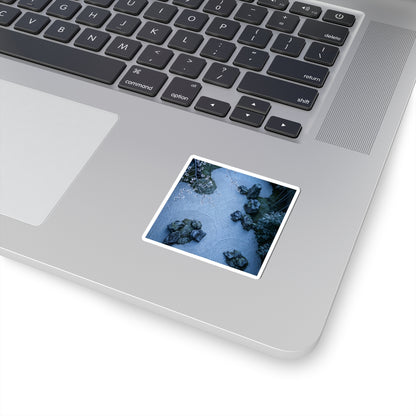 Cherry Blossom Karesansui Sticker | Contemplative Zen Art