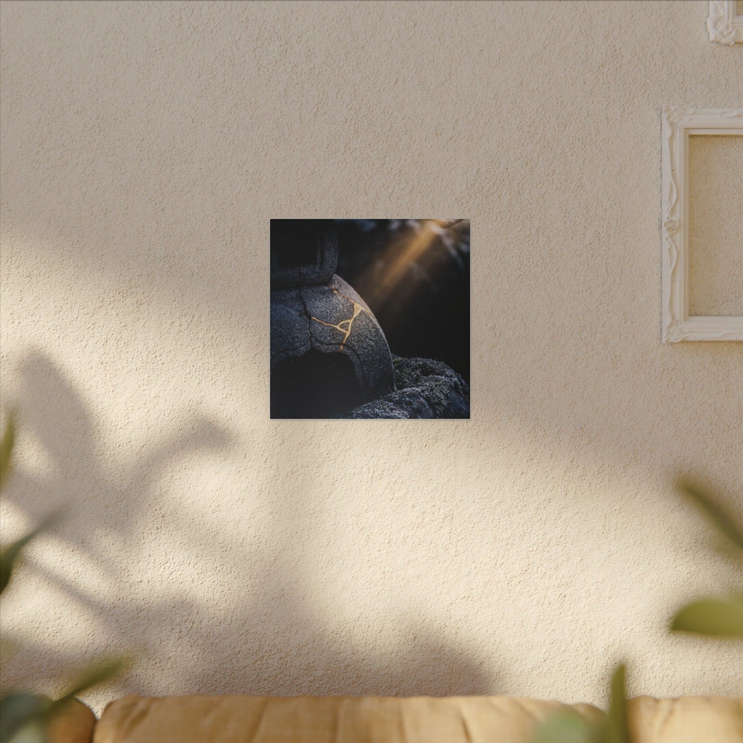 Ma Moonlit Garden Canvas Art - Kintsugi Broken Beauty