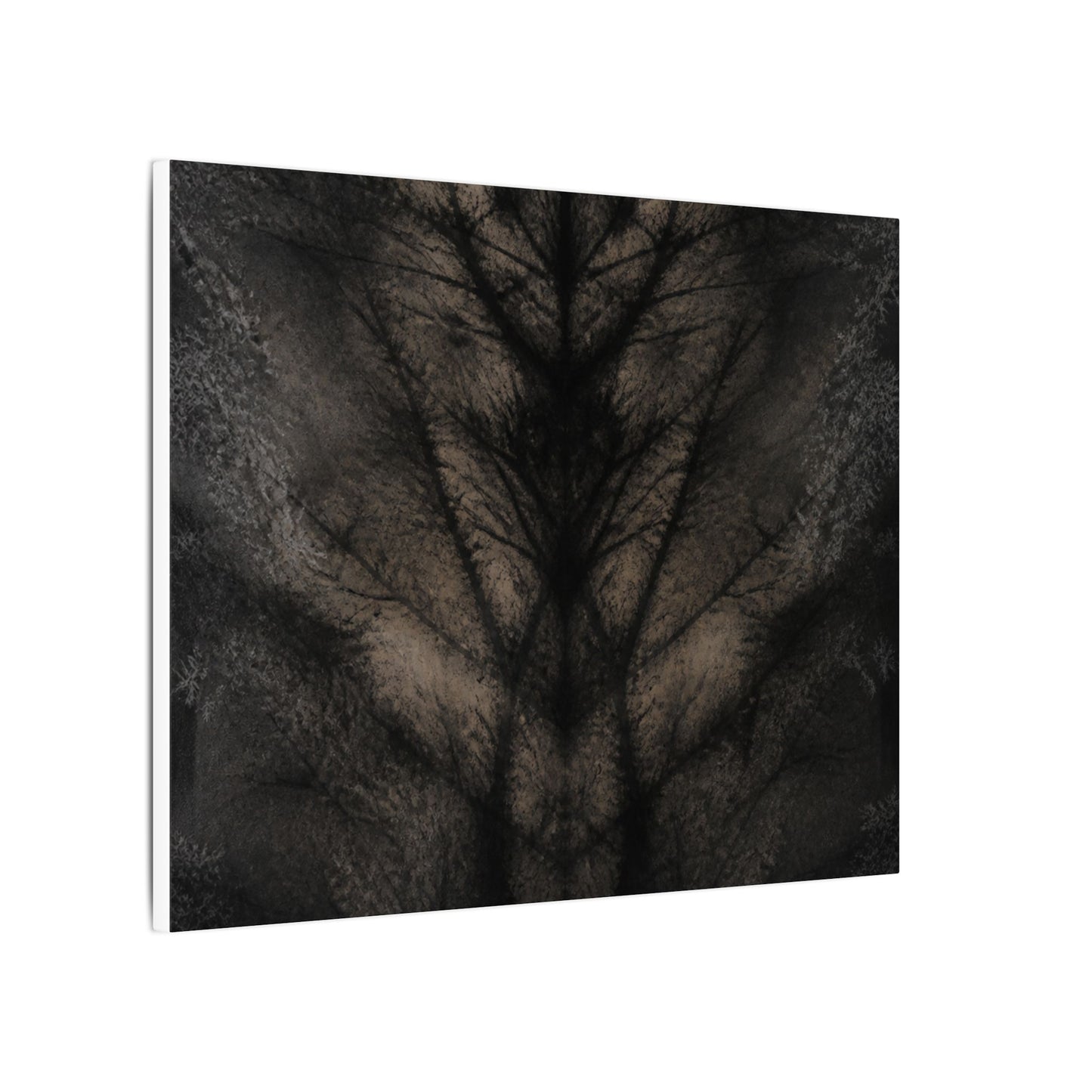 Seijaku Shadow Play Canvas Art - Dark Japandi Charcoal Ink