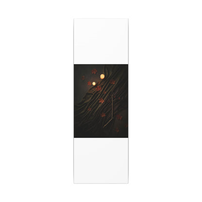 Autumn Silk Drape Moody Minimal Canvas Art | Moody Decor
