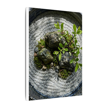 Zen Ceramic Bowl in Dappled | Karesansui Canvas Art