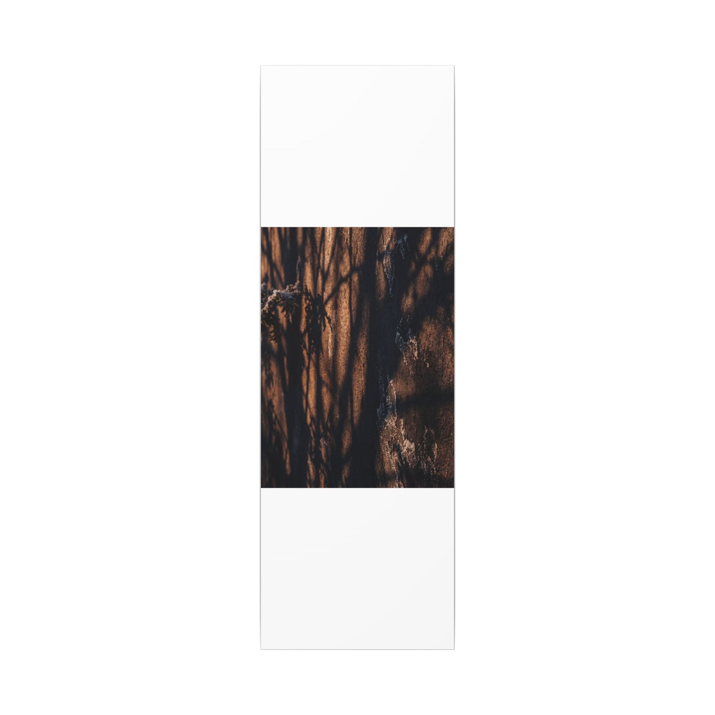 Golden Hour Shadow Play Canvas Art - Dark Japandi Fukinsei