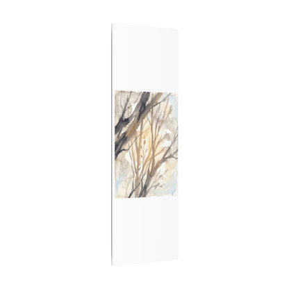 Ma Shadow Play Canvas Art - Japandi Watercolor