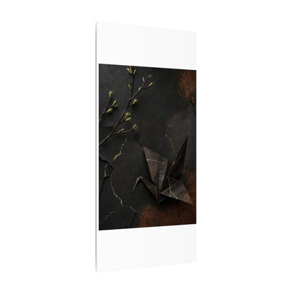 Paper Fold Canvas Art | Spring Kintsugi Broken Beauty Art