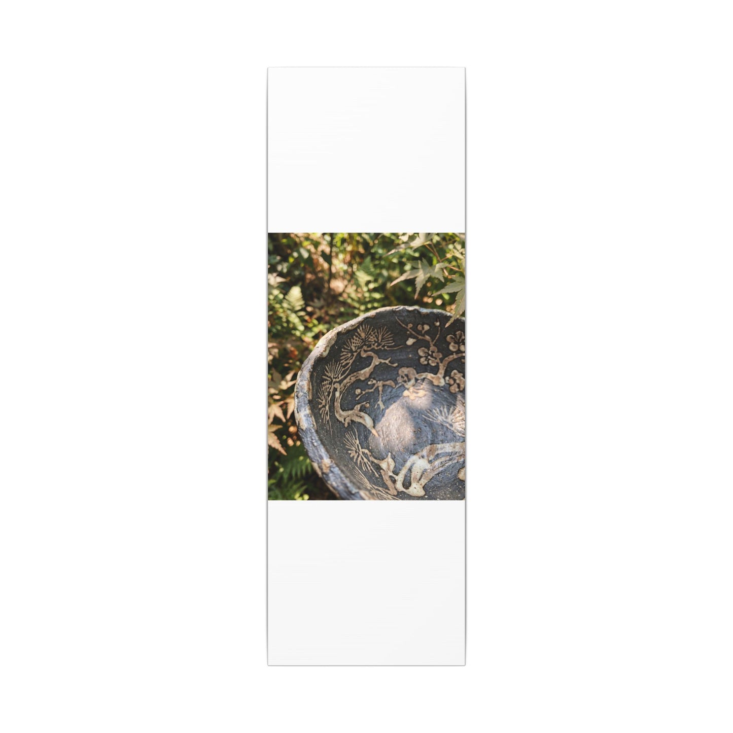 Ceramic Bowl Canvas Art | Summer Japandi Japanese Pattern Art