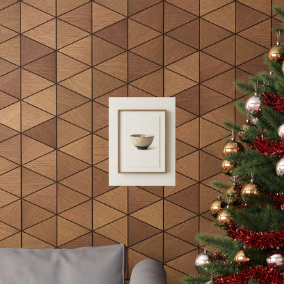 Kintsugi Charcoal Wall Art Print