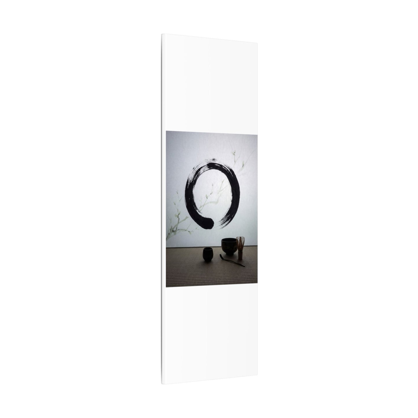 Tea Ceremony Enso Canvas Art | Peaceful Zen Art