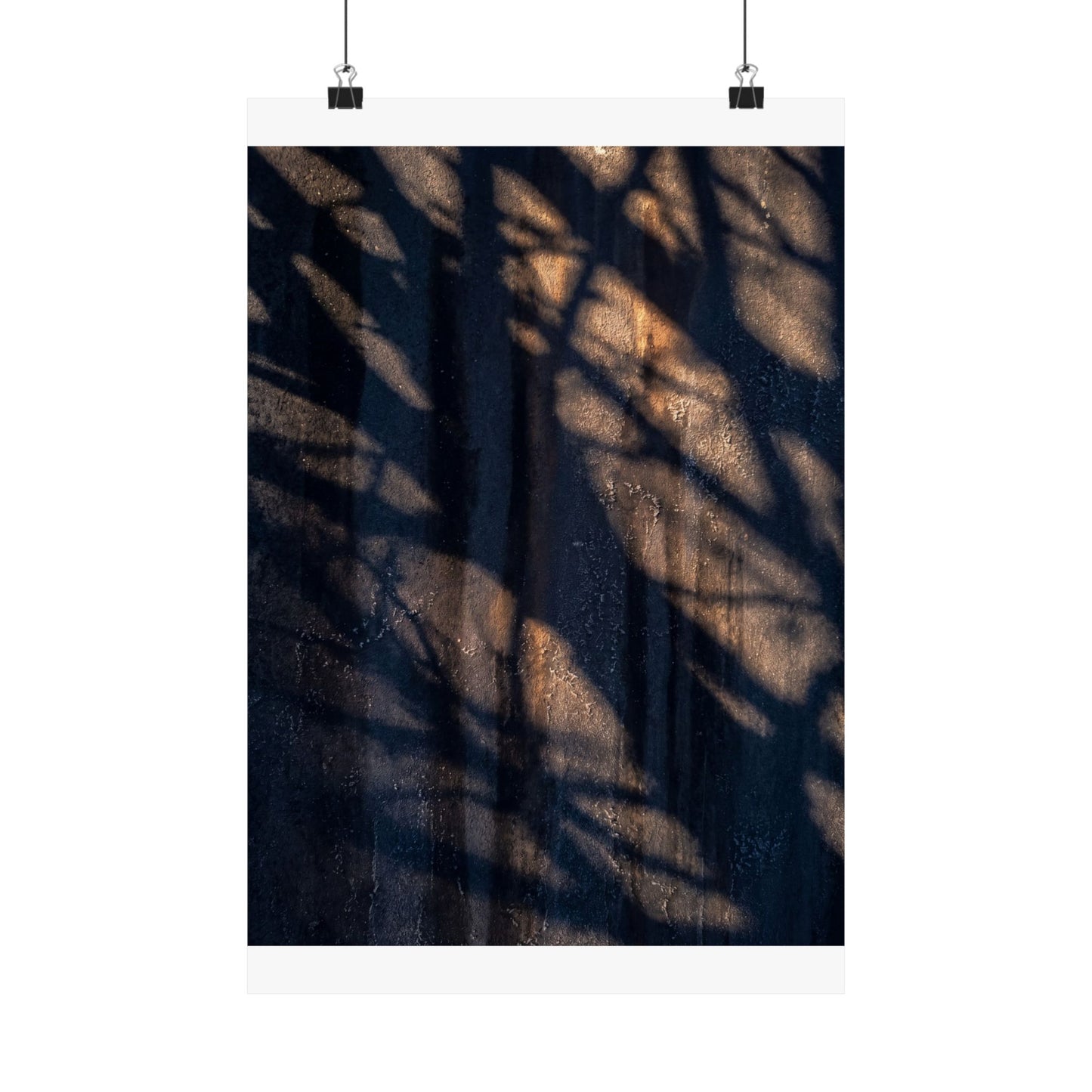 Shadow Play Shadow Zen Wall Art Print | Sophisticated Dark Japandi Art Art Print