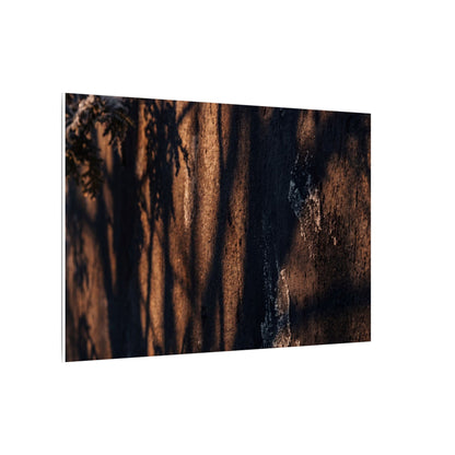 Golden Hour Shadow Play Canvas Art - Dark Japandi Fukinsei