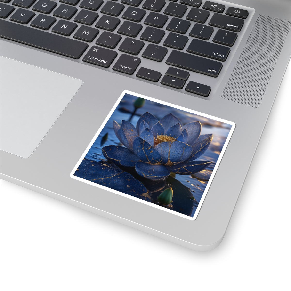 Lotus Flower Spring Sticker | Kintsugi Philosophical Design
