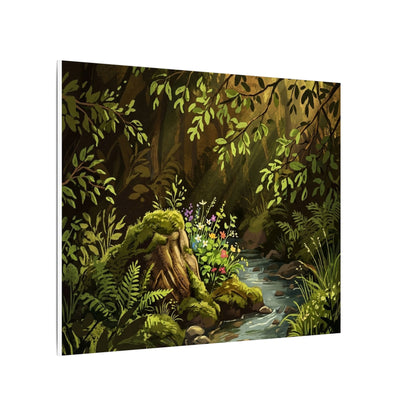 Golden Hour Silk Drape Canvas Art - Dark Japandi Datsuzoku