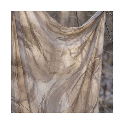 Dappled Silk Drape Wall Art Print - Japandi Ma