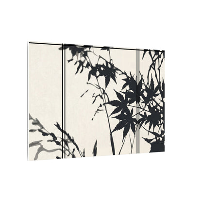 Shoji Screen Canvas Art | Summer Japandi Minimal Line Art