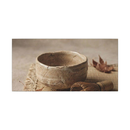 Ma Tea Ceremony Canvas Art - Japandi Texture