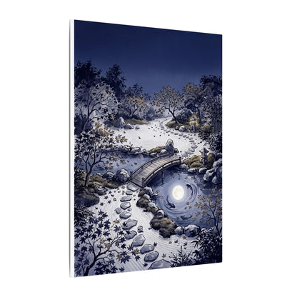 Torii Gate Enso Canvas Art | Contemplative Zen Art