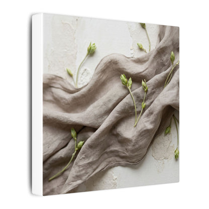 Overcast Silk Drape Canvas Art - Japandi Ma