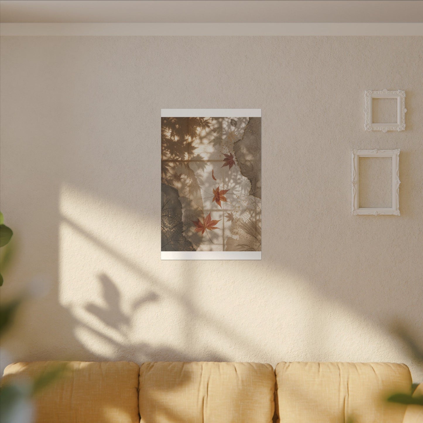 Datsuzoku Shoji Screen Canvas Art - Japandi Japanese Pattern