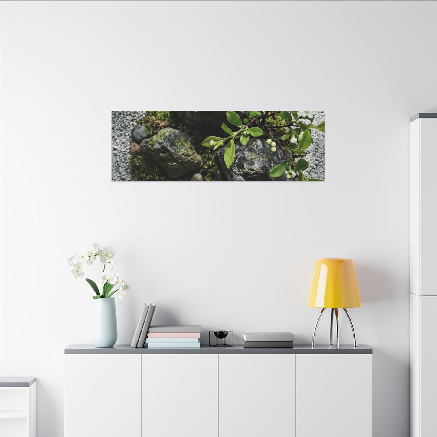 Zen Ceramic Bowl in Dappled | Karesansui Canvas Art