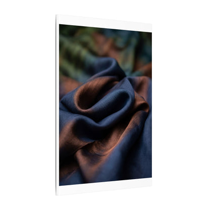 Summer Silk Drape Shadow Zen Canvas Art | Sophisticated Decor