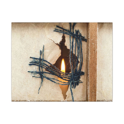 Winter Shoji Screen Broken Beauty Canvas Art | Resilient Decor