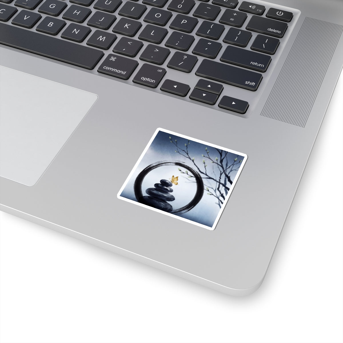 Dawn River Stones Sticker - Zen Datsuzoku