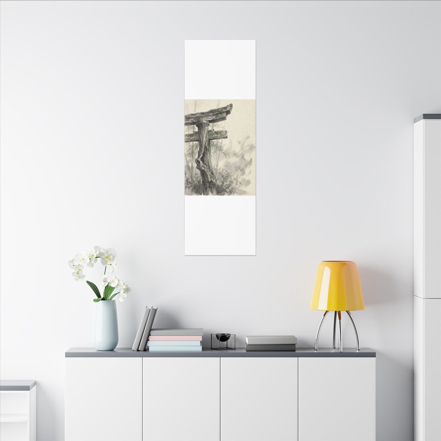 Torii Gate Summer Canvas Art | Zen Tranquil Design