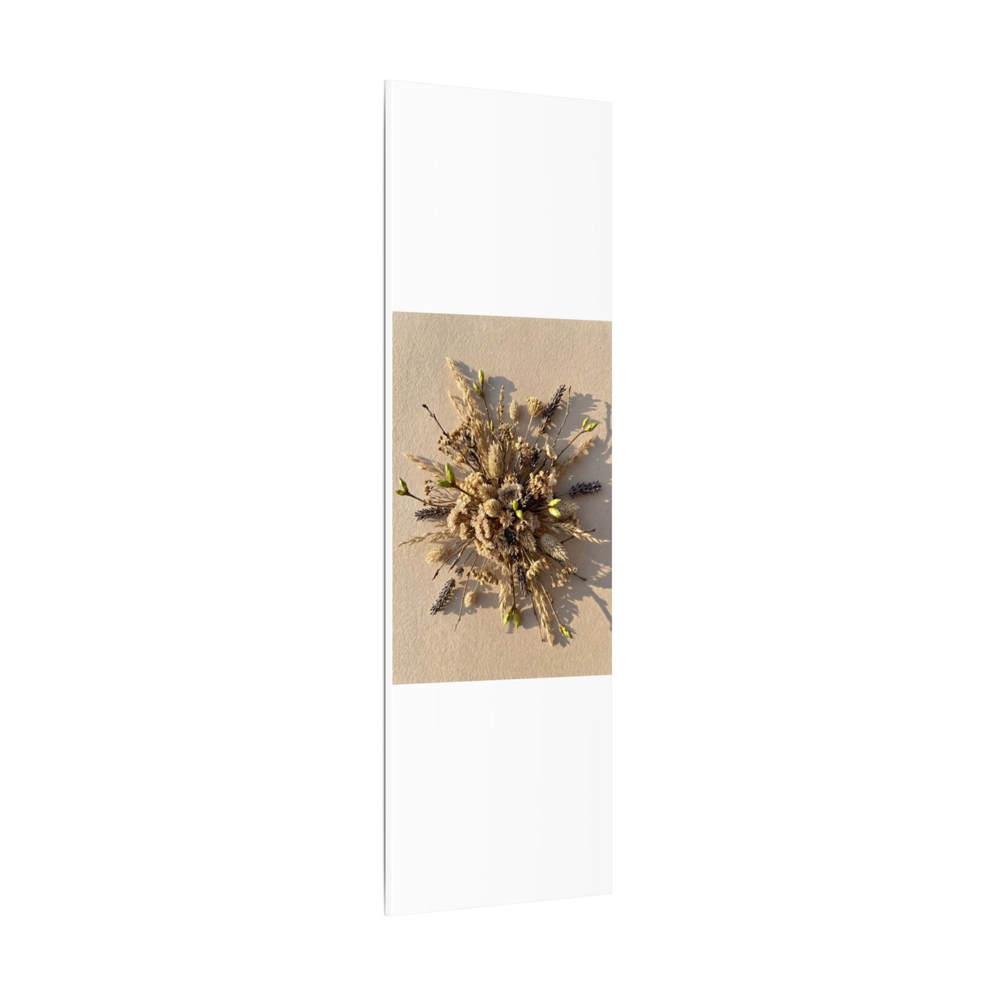 Dried Flowers Spring Canvas Art | Japandi Earthy Design