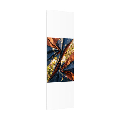 Golden Hour Paper Fold Canvas Art - Kintsugi Ma