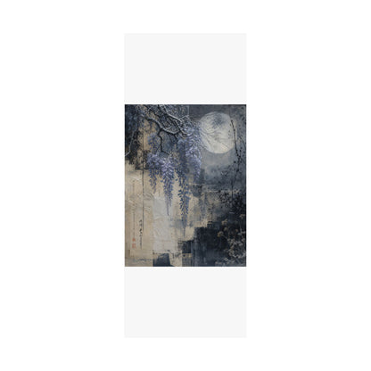 Moonlight Wisteria Wall Art Print - Japandi Seijaku