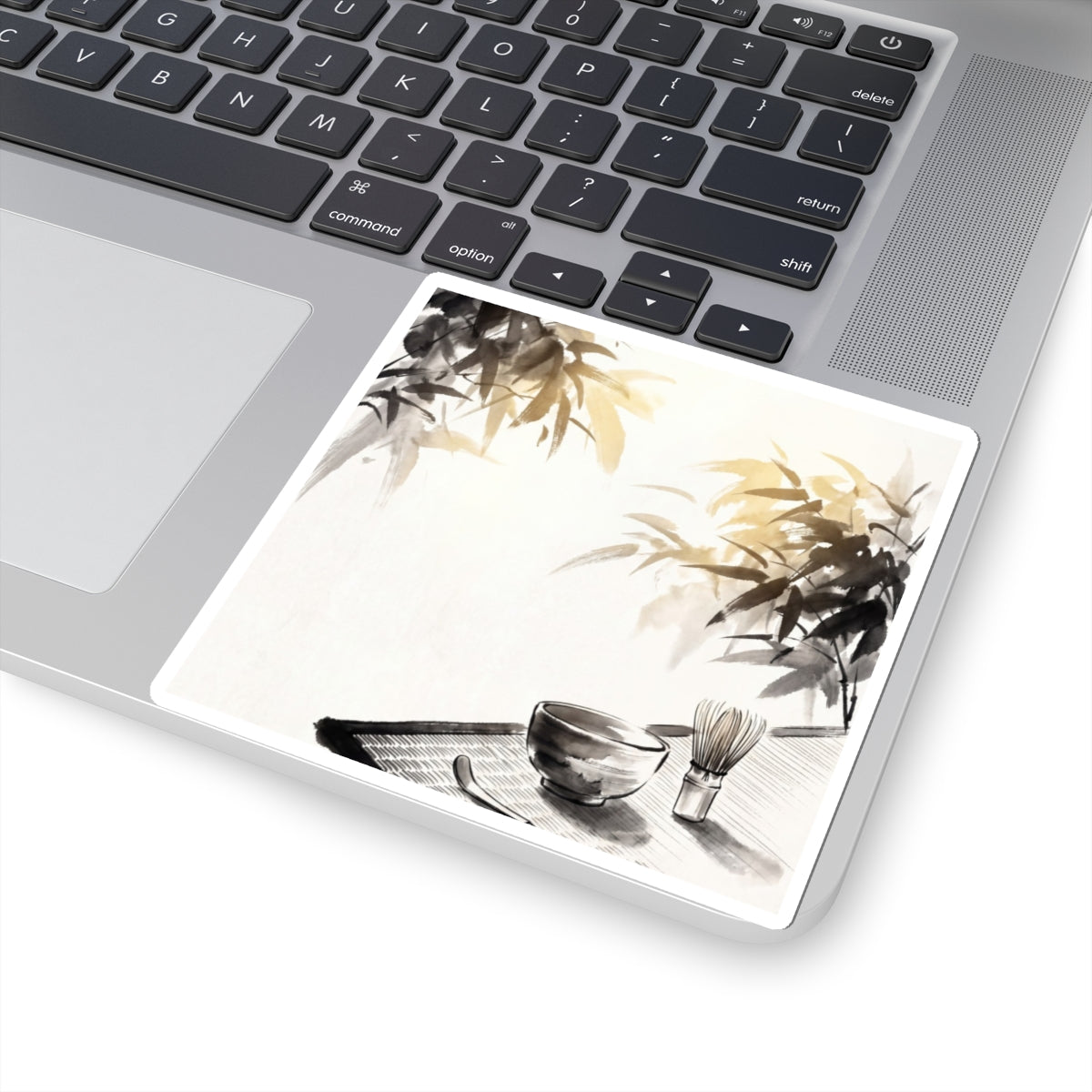 Golden Hour Tea Ceremony Sticker - Zen Ma