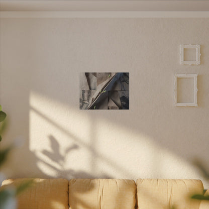 Paper Fold Canvas Art | Spring Japandi Japanese Pattern Art