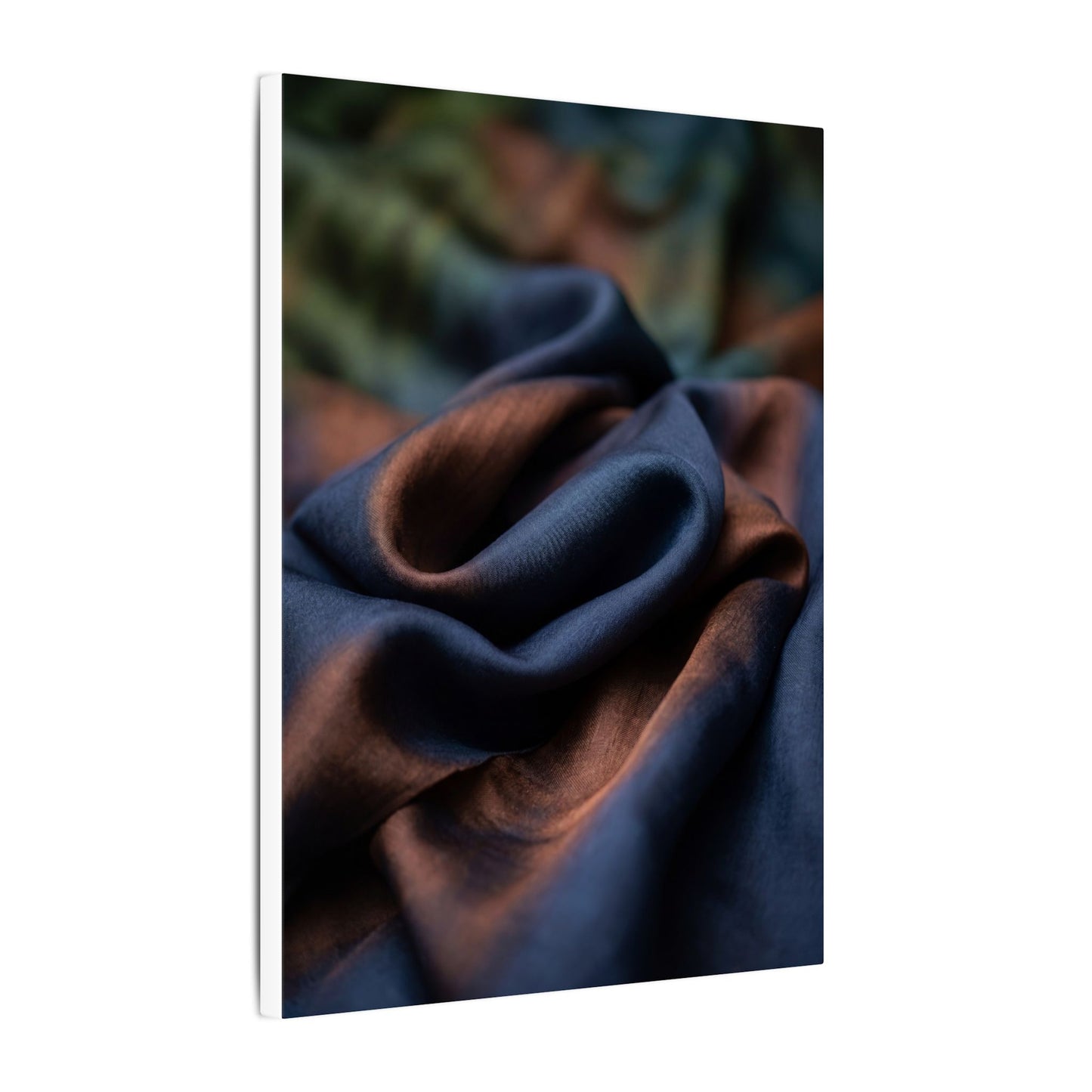 Summer Silk Drape Shadow Zen Canvas Art | Sophisticated Decor