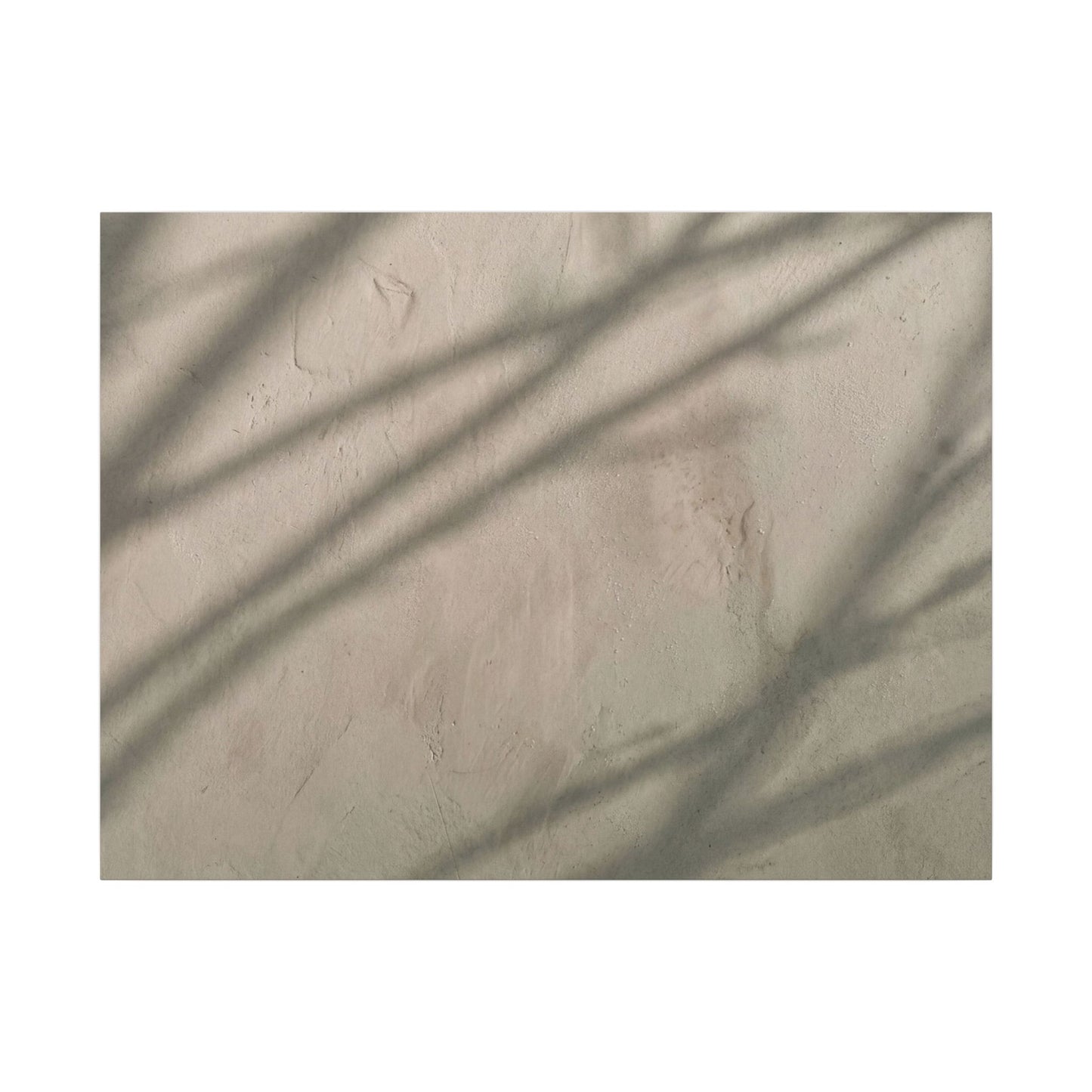 Shadow Play Japanese Pattern Canvas Art | Warm Japandi Art