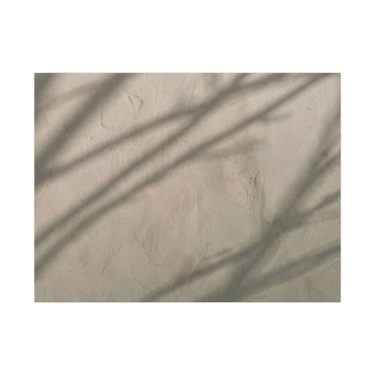 Shadow Play Japanese Pattern Canvas Art | Warm Japandi Art