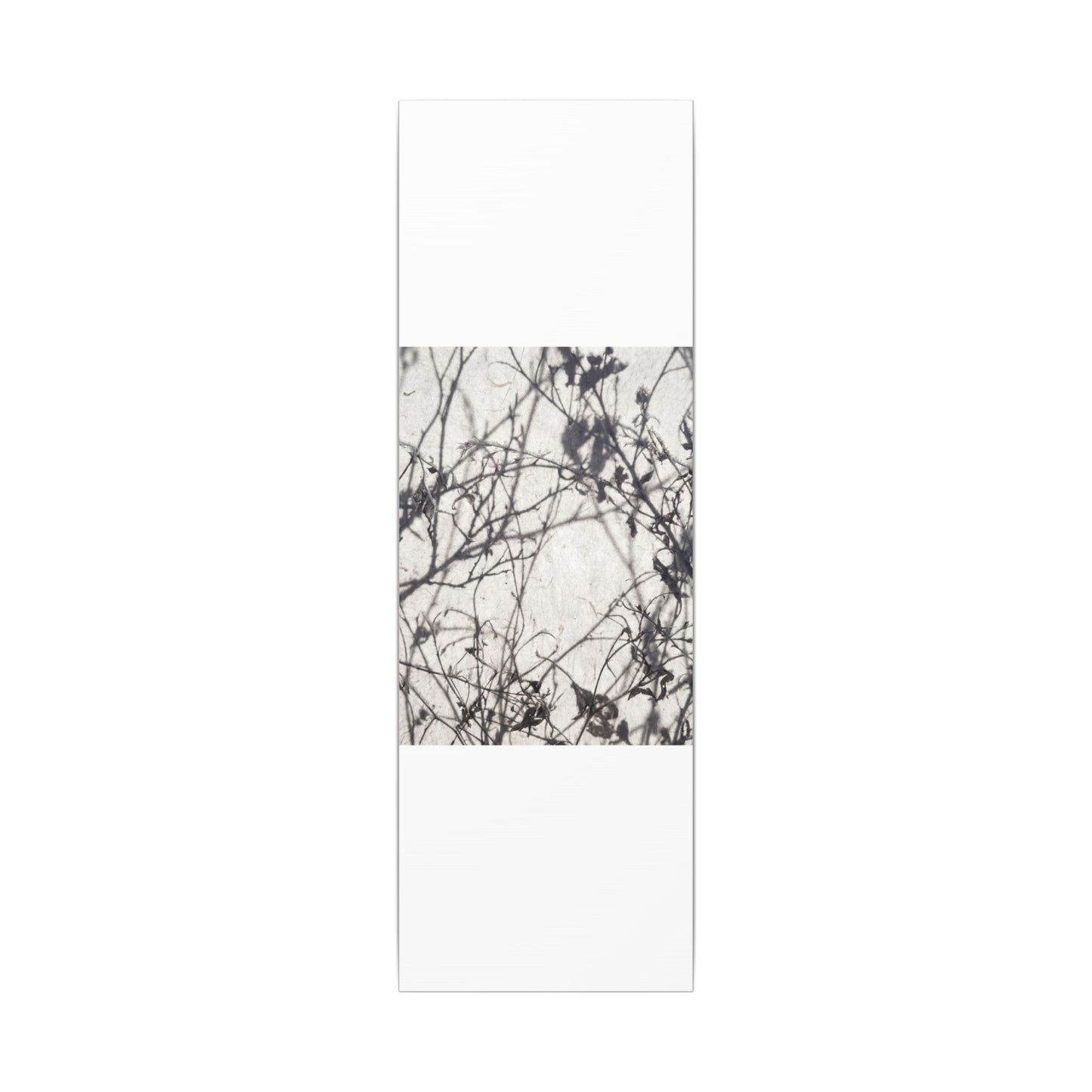 Winter Shadow Play Japanese Pattern Canvas Art | Elegant Decor
