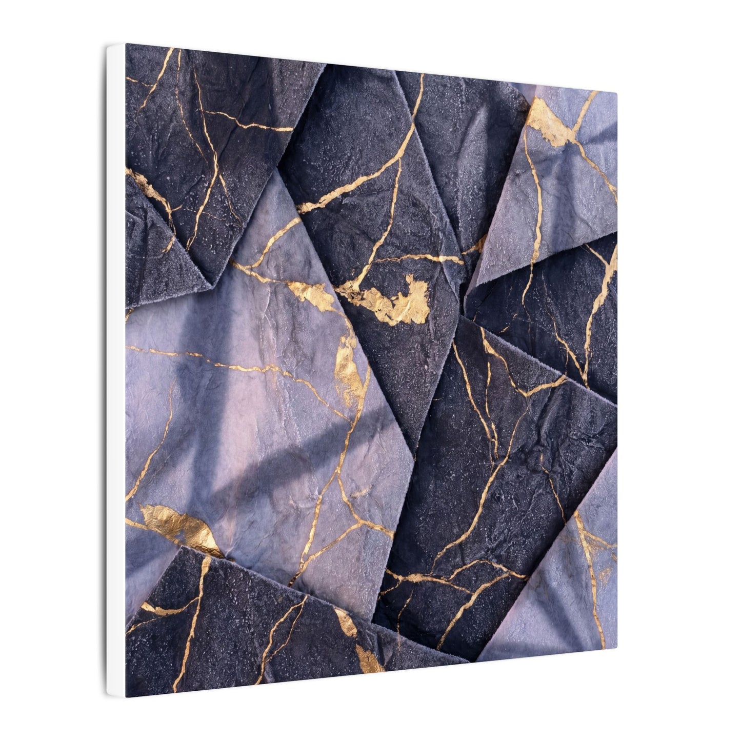 Seijaku Paper Fold Canvas Art - Kintsugi Gold Vein