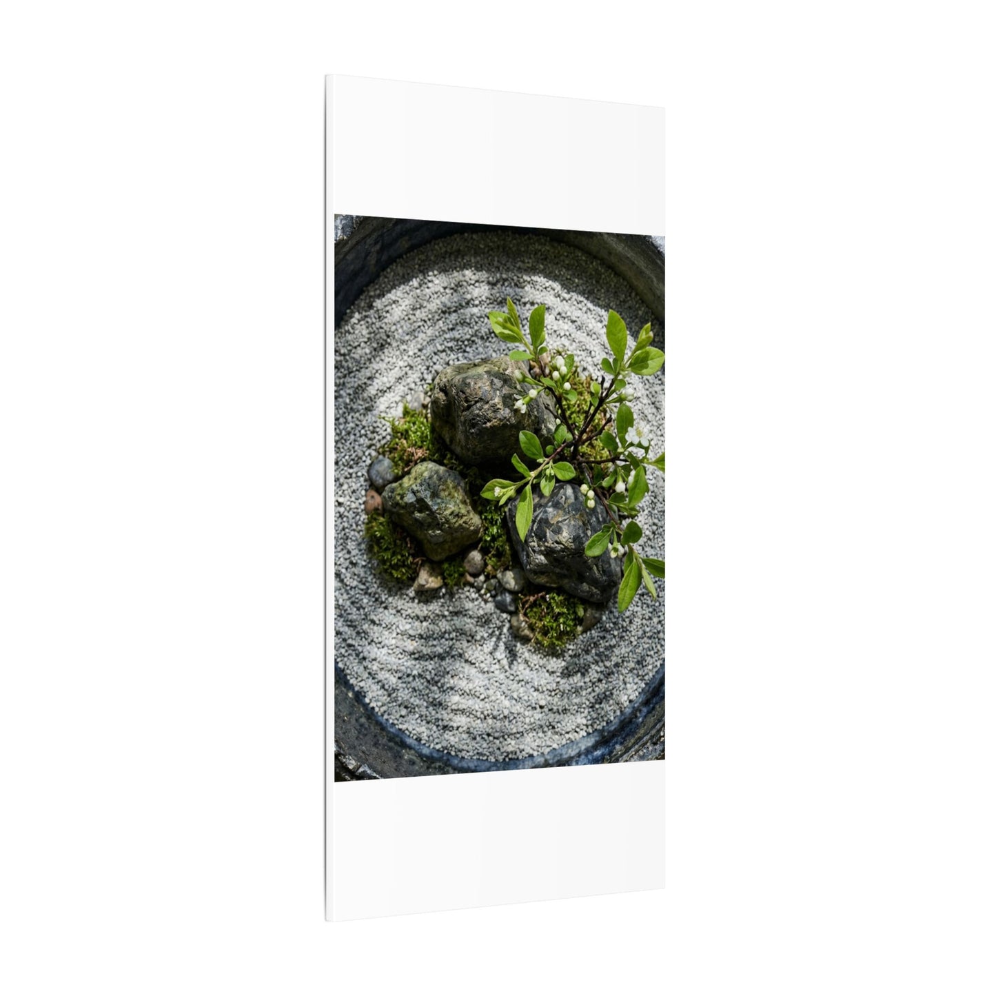 Zen Ceramic Bowl in Dappled | Karesansui Canvas Art