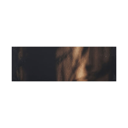 Winter Shadow Play Moody Minimal Canvas Art | Luxurious Decor