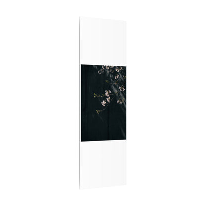 Cherry Blossom Spring Canvas Art | Dark Japandi Sophisticated Design