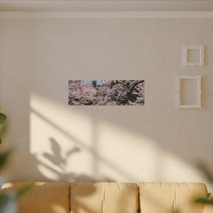 Japandi Ceramic Bowl in Golden Hour | Watercolor Canvas Art