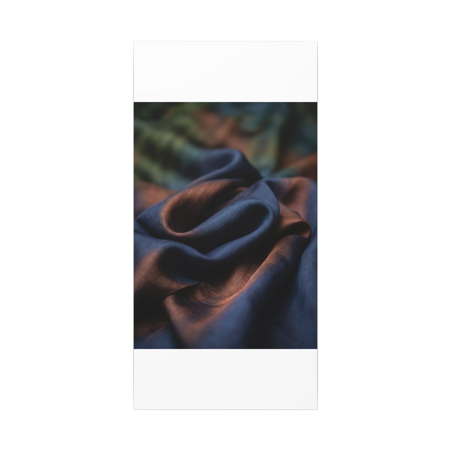 Summer Silk Drape Shadow Zen Canvas Art | Sophisticated Decor