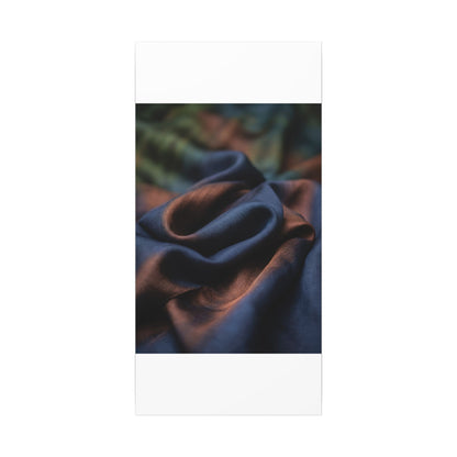 Summer Silk Drape Shadow Zen Canvas Art | Sophisticated Decor
