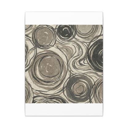 Wabi-sabi Pattern Japandi Japanese Pattern Canvas Art