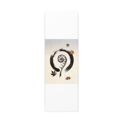 Fern Unfurling Autumn Canvas Art | Zen Peaceful Design