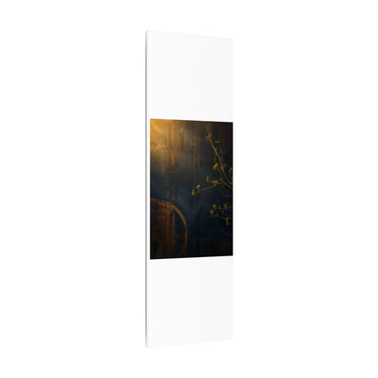 Spring Rust Patina Dark Texture Canvas Art | Moody Decor