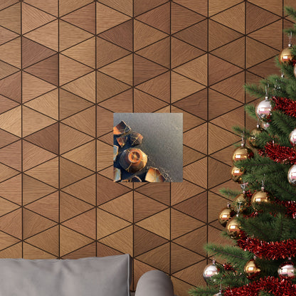 Winter Broken Pottery Gold Repair Wall Art Print | Artful Decor