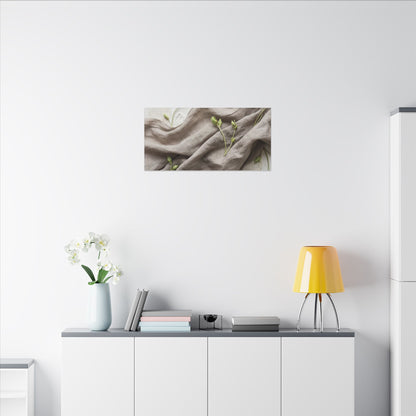 Overcast Silk Drape Canvas Art - Japandi Ma